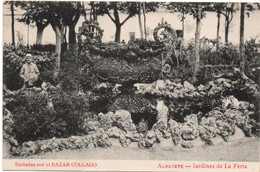 ALBACETE - JARDINES DE LA FERIA - EDITAS POR EL BAZAR COLLADO - Albacete