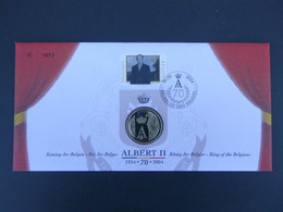 BELG.2004 3289 Numisletter TB, Muntbrief :  Koning Albert II, 70 Jaar - Le Roi Albert II, 70 - Numisletters