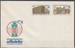 DDR Ganzsache 1987 Nr. U 6 Leipziger Messe Frühjahrsmesse Ungebraucht ( D 3236 ) Günstige Versandkosten - Covers - Mint