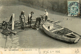 Le Tréport * Le Scaphandrier * 1906 * Thème Métier Mer Scaphandre Diver Scuba - Le Treport