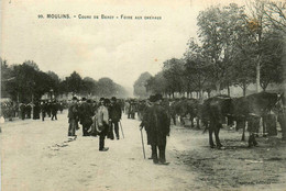 Moulins * Cours De Bercy * La Foire Aux Chevaux * Marché Marchands - Moulins