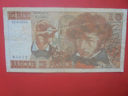 FRANCE 10 FRANCS 1975 Circuler (L.7) - 10 F 1972-1978 ''Berlioz''