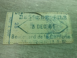 Marseille - Bessede Fils - Cie Générale Alimentation - Boulevard De La Corderie - 6 Décembre 1981 - - Seals Of Generality