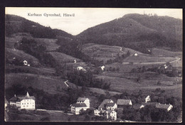 1921 Gelaufene AK, Kurhaus Gyrenbad Bei Hinwil. Gestempelt Ottenleuebad - Hinwil