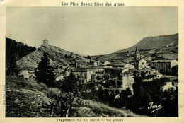 Vergons * Vue Générale Et Panorama Du Village - Autres & Non Classés