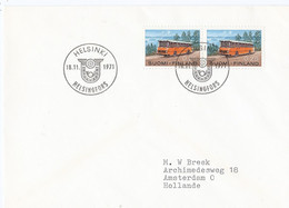 Finland  Brief Uit 1971 Met 2 Zegels (2113) - Storia Postale