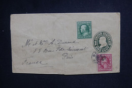 ETATS UNIS - Entier Postal + Compléments Pour La France - L 128301 - 1901-20