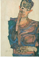 Egon Schiele, Selbstbildnis, Albertina Wien, Nicht Gelaufen - Musées
