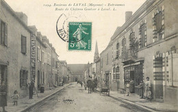 CPA 53 Mayennes Environs De Laval - ENTRAMMES - Route De Château Gontier à Laval - Entrammes