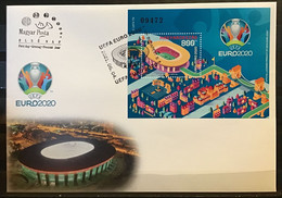 Hongarije / Hungary - Postfris / MNH - FDC Sheet EK Voetbal 2021 - Ungebraucht