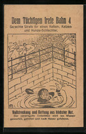 AK Hamburg, Sülze-Aufstand 1919, Strafe Für Ratten-, Katzen- Und Hunde-Schlachter - Eventos