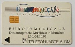 GERMANY Phone Card Telefonkarte Deutsche Telkom 1993 6DM 5000 Units Have Been Issued - Other & Unclassified