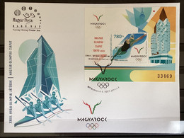 Hongarije / Hungary - Postfris / MNH - FDC Sheet Olympische Zomerspelen 2021 - Neufs