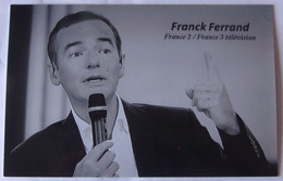 Franck FERRAND - Journaliste - Dédicace - Hand Signed - Autographe Authentique - Andere & Zonder Classificatie