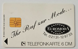 GERMANY Phone Card Telefonkarte Deutsche Telkom 1993 6DM 3000 Units Have Been Issued - Altri & Non Classificati