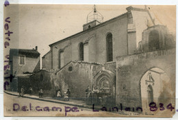 - 1327 - Les Aygalades - MARSEILLE, La Fontaine Et L'Eglise, Animation, Précurseur, Tache Brune Coin Droit, BE, Scans. - Quartiers Nord, Le Merlan, Saint Antoine