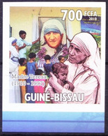 Guinea Bissau 2010 MNH Imperf, Mother Teresa, Nobel Peace Winner - Mother Teresa