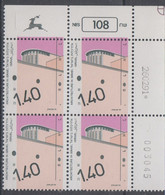 ISRAEL 1991 ARCHITECTURE PLATE BLOCK - Neufs (sans Tabs)