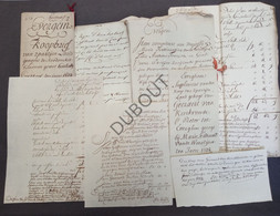 Evergem/Gent - Notarisakten - 1804 (V1513) - Manuscrits