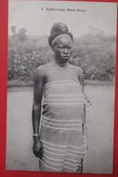 Congo Coiffure Baya Femme Haute Sanga   Cpa - Congo Francés