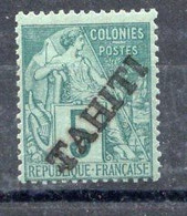 TAHITI  Timbre Poste N°10* Neuf Charnière TB Cote : 100,00 € - Unused Stamps