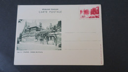 Entier Postal Paris Hotel De Cluny   N° 11 Neuf Voir Scans - Standaardpostkaarten En TSC (Voor 1995)
