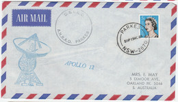 Australia 1969 Cover  - Spazio / Space / Cosmonautica / Cosmonautics / Apollo - Oceania