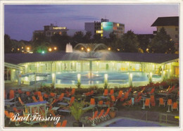 W3999- BAD FUSSING THERMAL BATHS, SWIMMING POOL BY NIGHT - Bad Fuessing
