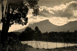 Le Mont Granier , Entremont Le Vieux (73) & Chapareillan (38) * Carte Photo * Le Tennis De L'Hôtel Du Chateau - Autres & Non Classés