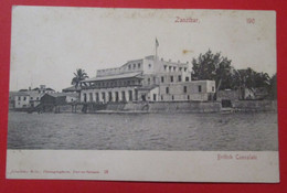 Zanzibar British Consulat Cpa - Tanzanía