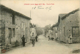 Jessains * La Rue De Puise * Villageois - Autres & Non Classés