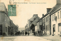 St Eloy Les Mines * Rue Nationale Et Quartier De La Mairie * Enfants Villageois - Saint Eloy Les Mines