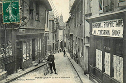 Montluçon * Débit De Tabac Tabacs TABAC AU BON GOUT , La Rue Lafontaine * Café THEVENIN - Montlucon