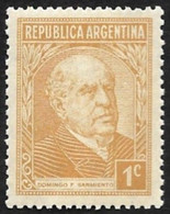 ARGENTINE  1935  -   YT 364-  Domingo Faustino Sarmiento  -  Oblitéré - Ungebraucht