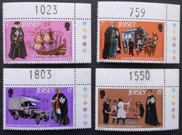 1977 Set Of Mint/MNH Stamps From Jersey St John's Ambulance SG 175-8  No DC-1236 - Jersey