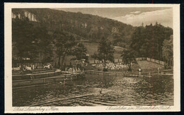 Bad Lauterberg Wiesenbeker Teich -kupfertiefdruck- Wiesenbeker Teich, NOT USED - 2 Scans For Condition.(Originalscan !!) - Bad Lauterberg