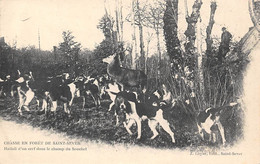 Saint Sever Calvados          14          Chasse à Courre  Hallali D'un Cerf           (voir Scan) - Autres & Non Classés