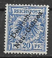 GERMANIA REICH 1896  COLONIA TEDESCA NUOVA GUINEA SOPRASTAMPATI YVERT. 4 MNH SENZA GOMMA VF - Deutsch-Neuguinea