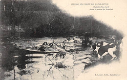 Saint Sever Calvados          14          Chasse à Courre  Hallali D'un Cerf Dans La Mare Du Souchet       (voir Scan) - Other & Unclassified