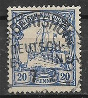 GERMANIA REICH 1900  COLONIA TEDESCA NUOVA GUINEA SOPRASTAMPATI YVERT.10 USATO VF - Duits-Nieuw-Guinea