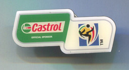 Castrol Fuel Gas Oil, Vintage Pin Badge Abzeichen, Sponsor TM - Carburants