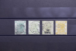 HONG KONG - Lot De 4 Valeurs Au Type Victoria - Oblitérés - L 128346 - Gebraucht