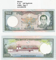 Bhutan  P. 25  100 Ngultrum 2000 UNC - Bhutan