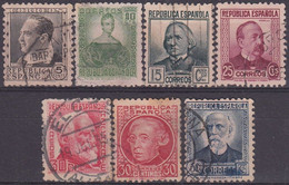 ESPAÑA 1933/1935 Nº 681/688 USADO BIEN CENTRADOS (REF. 02) - Used Stamps