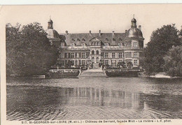 St-GEORGES-sur-LOIRE. -  Château De Serrant. Façade Midi - La Rivière - Saint Georges Sur Loire