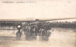 Ver Sur Mer        14       Aviation. Amérissage De L'América       Carte Aspect Photo    (voir Scan) - Autres & Non Classés