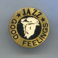 JAZZ Good Feelings, Pin Badge Abzeichen - Musique