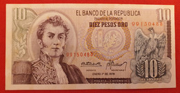 Colombia 10 Pesos Oro 1978 - Colombia