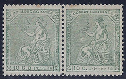ESPAÑA 1873 - Edifil #133F - Falso Postal - Puntos De Oxido - Neufs