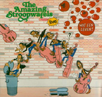 * LP *  THE AMAZING STROOPWAFELS - WAT EEN LEVEN (Live) (Holland 1983 EX!!) - Autres - Musique Néerlandaise